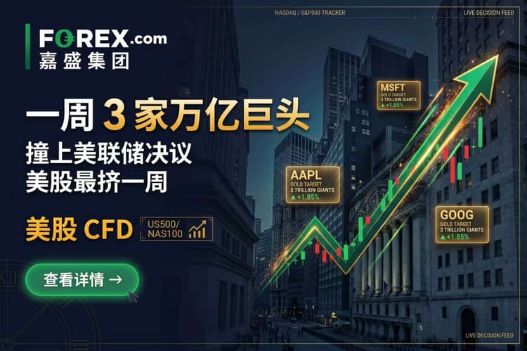 一週3家萬億巨頭:撞上美聯儲決議,美股最擠一週